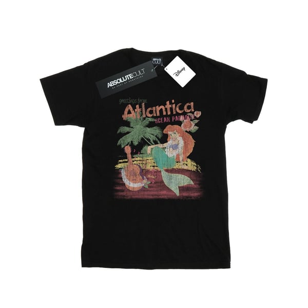 Disney Mens The Little Mermaid Greetings From Atlantica T-Shirt
