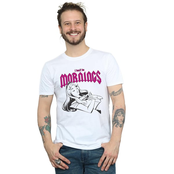 Disney Mens Sleeping Beauty Don´t Do Mornings T-Shirt