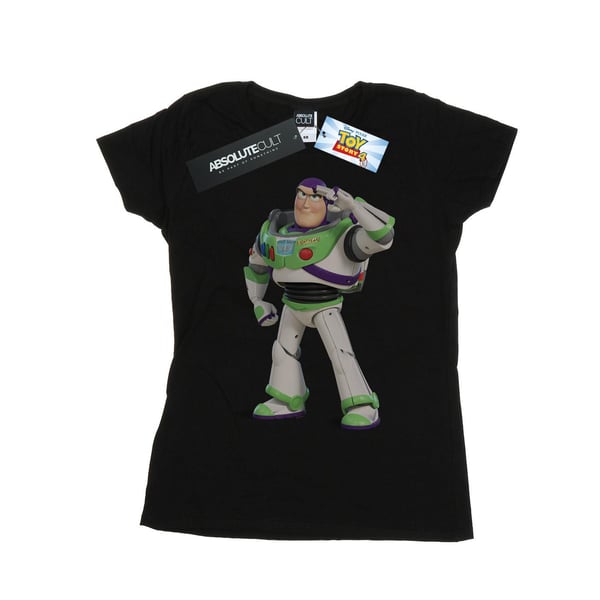Disney Womens/Ladies Toy Story Buzz Lightyear Standing Cotton T-Shirt