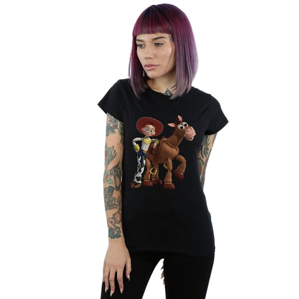 Disney Womens/Ladies Toy Story 4 Jessie And Bullseye Cotton T-Shirt