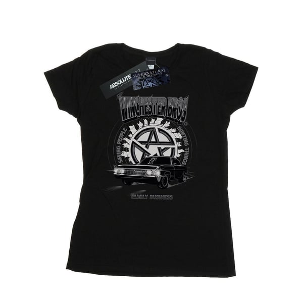Supernatural Womens/Ladies Winchester Bros Cotton Boyfriend T-Shirt