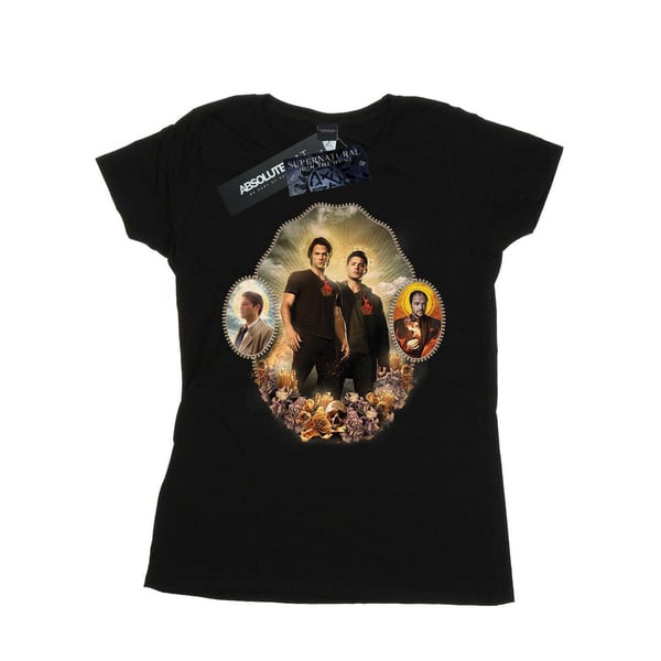 Supernatural Naisten/Naisten Holy Shrine puuvillainen Boyfriend T-paita