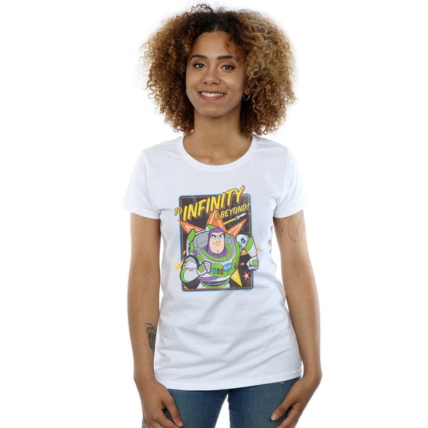 Disney Womens/Ladies Toy Story 4 Buzz To Infinity Cotton T-Shirt