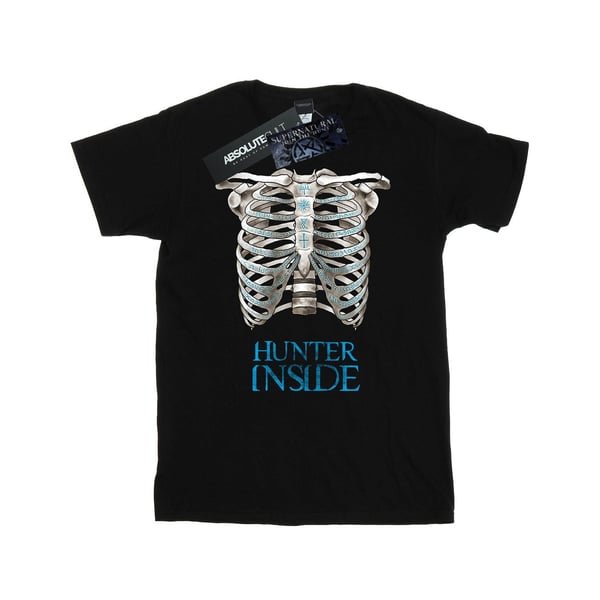 Supernatural Womens/Ladies Hunter Inside Cotton Boyfriend T-Shirt