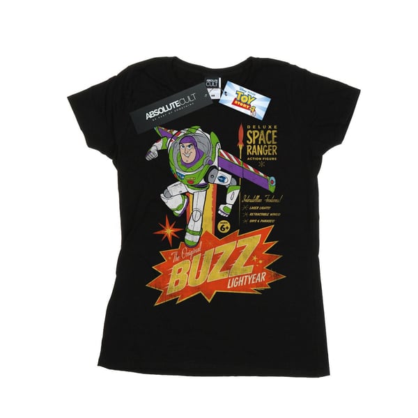 Disney Womens/Ladies Toy Story 4 The Original Buzz Lightyear Cotton T-Shirt