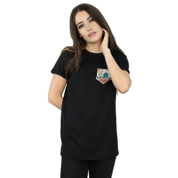 Supernatural Womens/Ladies Winchester Breast Print Cotton Boyfriend T-Shirt