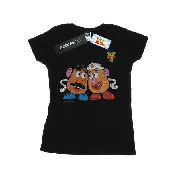 Disney Dam/Dam Toy Story 4 Mr And Mrs Potato Head T-shirt i bomull