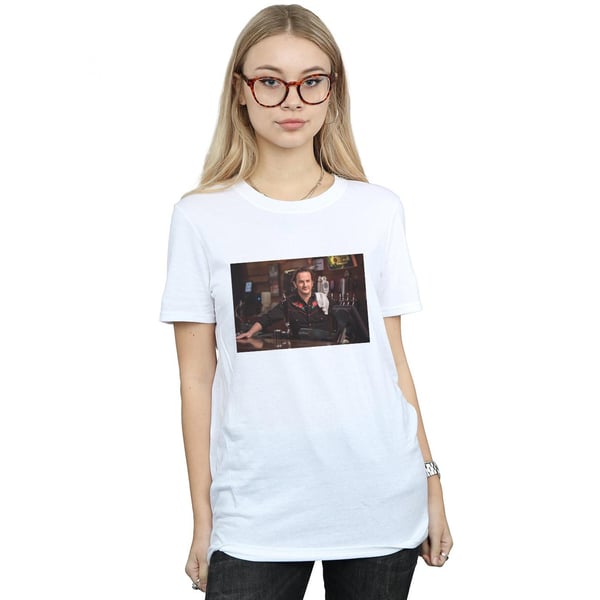 Supernatural Naisten Gabrielin baarin puuvillainen Boyfriend T-paita