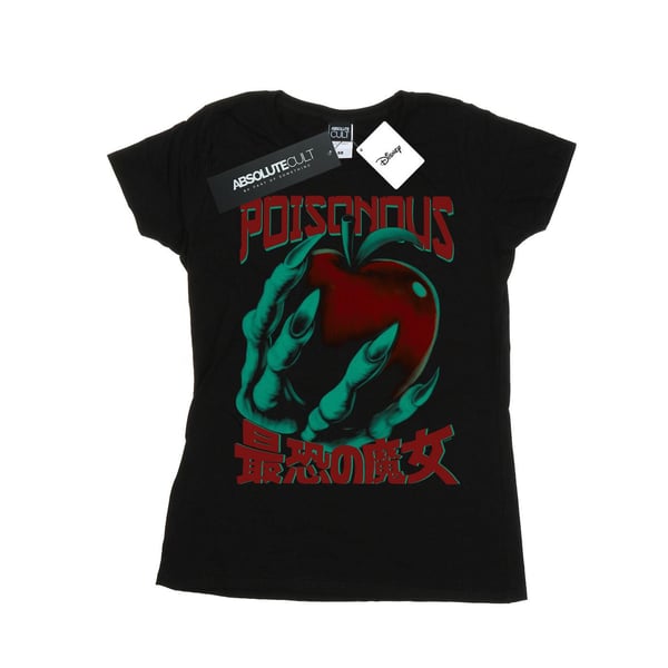 Disney Womens/Ladies Evil Queen Poisonous Cotton T-Shirt