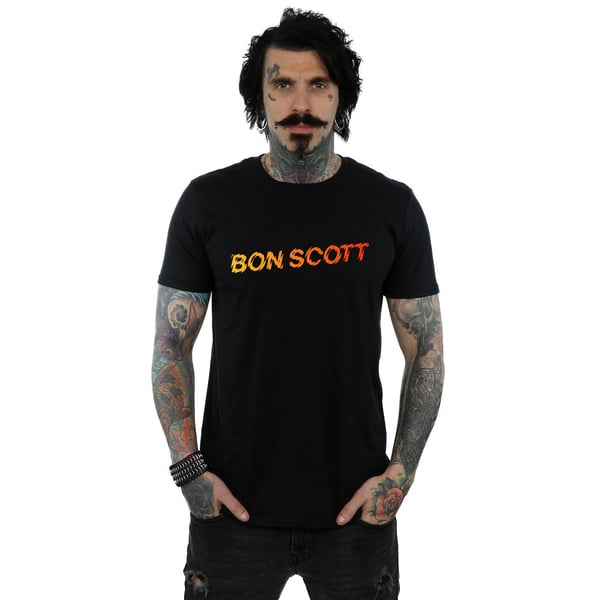 Bon Scott Shattered Logo T-shirt til mænd