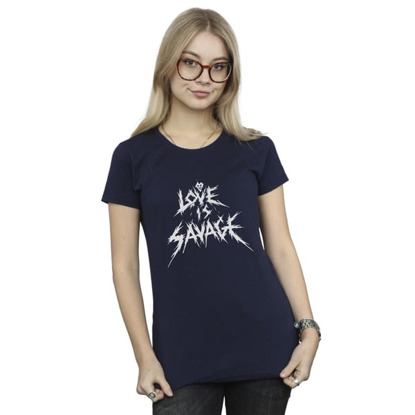 Disney Womens/Ladies Villains Love Is Savage Cotton T-Shirt