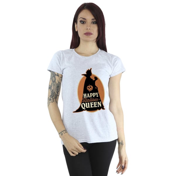 Disney Womens/Ladies Villains Hallow Queen Cotton T-Shirt