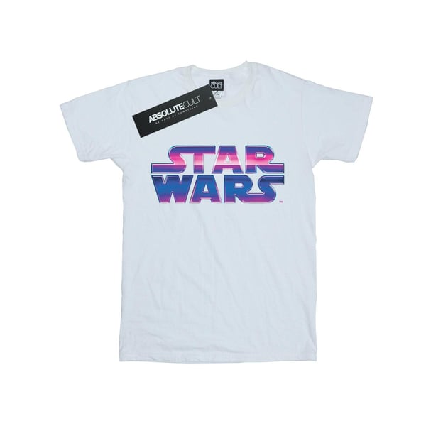 Star Wars Womens/Ladies Neon Logo Cotton Boyfriend T-Shirt