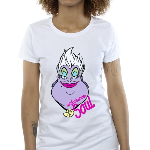 Disney Womens/Ladies Villains Ursula Unfortunate Soul Cotton T-Shirt