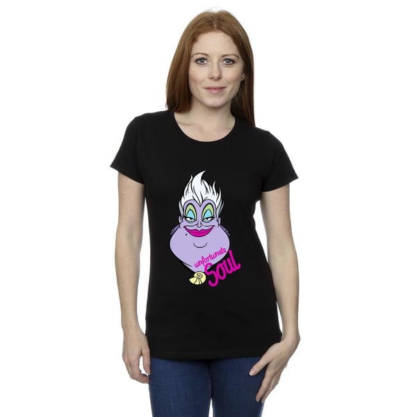 Disney Womens/Ladies Villains Ursula Unfortunate Soul Cotton T-Shirt
