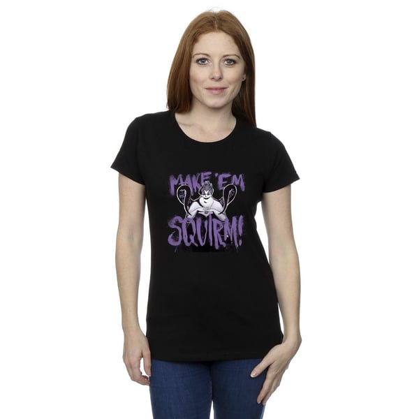 Disney Womens/Ladies Villains Ursula Purple Cotton T-Shirt