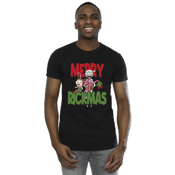 Rick And Morty Mens Merry Rickmas T-Shirt