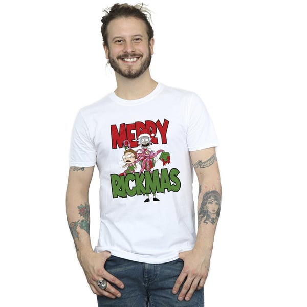 Rick And Morty Mens Merry Rickmas T-Shirt