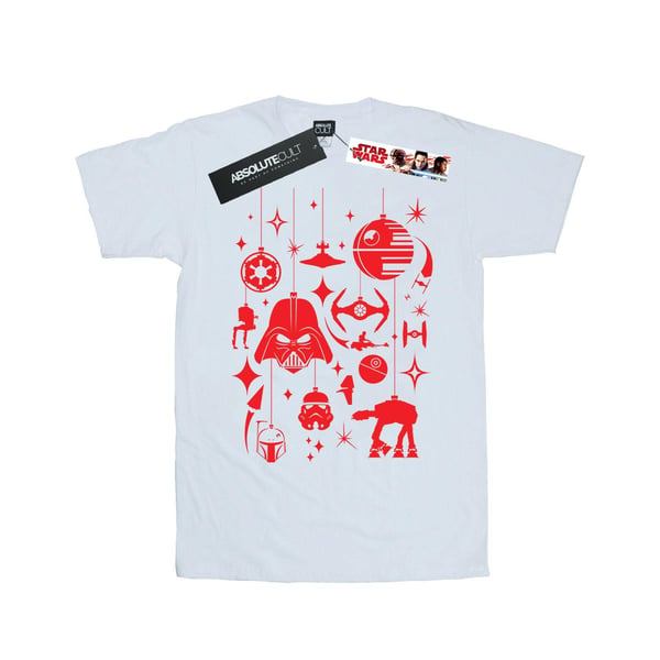 Star Wars Womens/Ladies Christmas Decorations Cotton Boyfriend T-Shirt