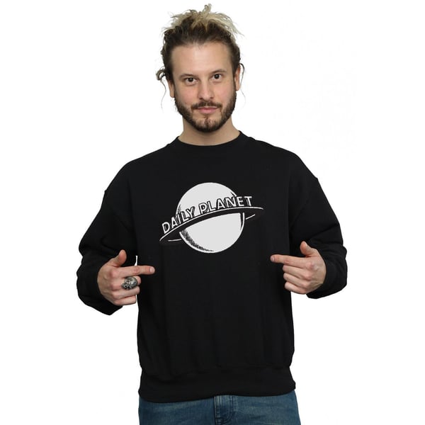 DC Comics Mens Superman Daily Planet Sweatshirt