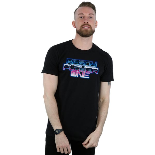 Ready Player One Miesten Gradient Logo T-paita