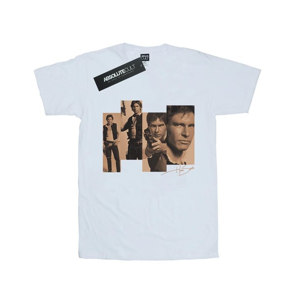 Star Wars Womens/Ladies Han Solo Photoshoot Cotton Boyfriend T-Shirt