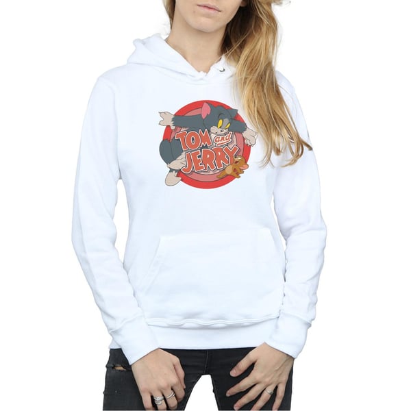 Tom And Jerry Womens/Ladies Classic Catch Hoodie