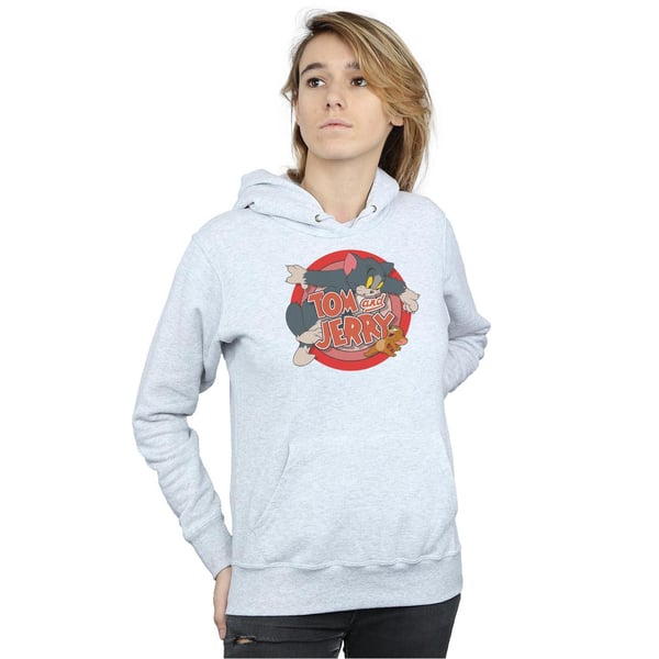 Tom And Jerry Womens/Ladies Classic Catch Hoodie