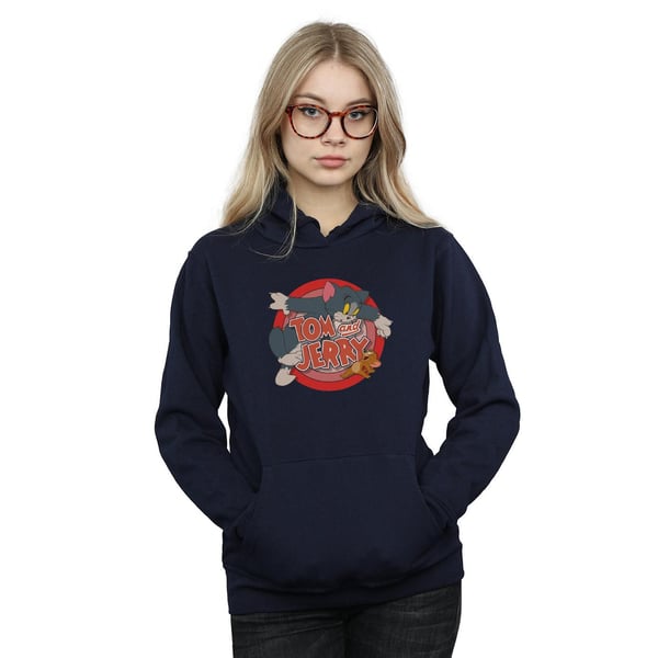 Tom And Jerry Womens/Ladies Classic Catch Hoodie