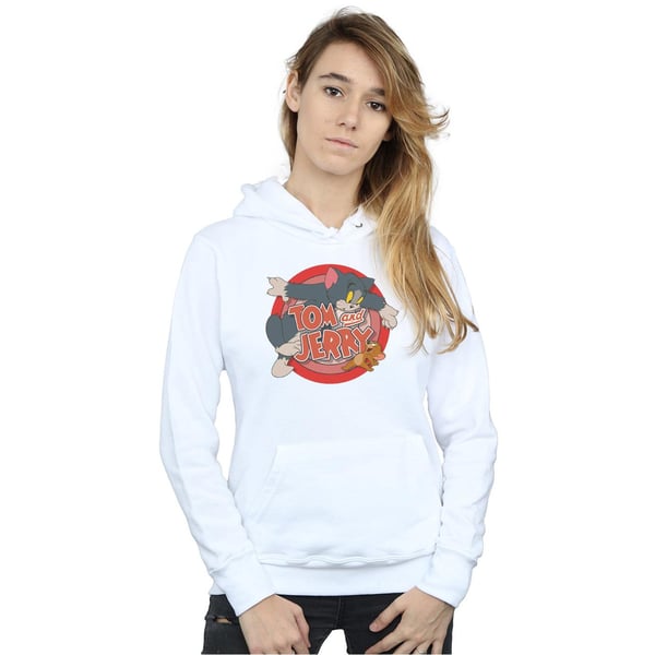 Tom And Jerry Womens/Ladies Classic Catch Hoodie