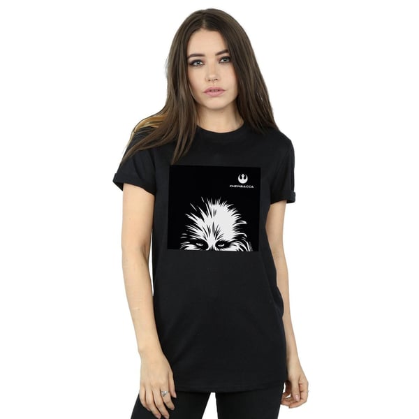 Star Wars Womens/Ladies Chewbacca Look Cotton Boyfriend T-Shirt