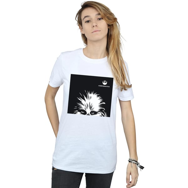 Star Wars Womens/Ladies Chewbacca Look Cotton Boyfriend T-Shirt