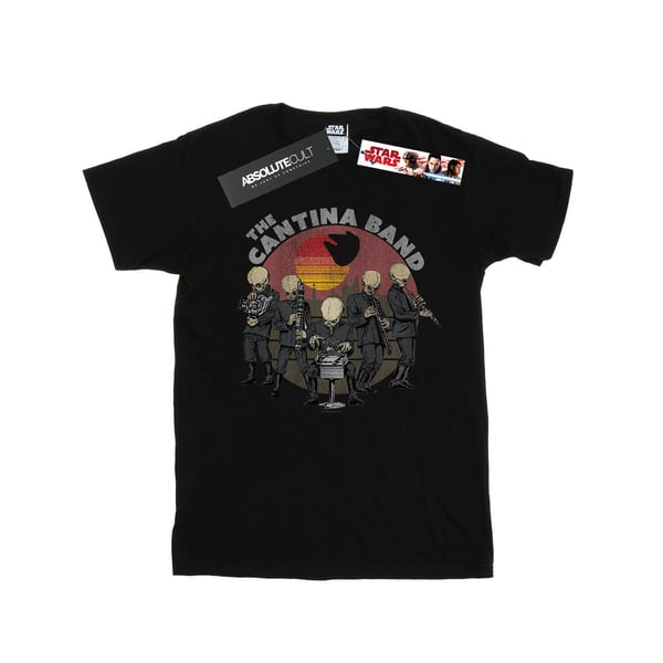 Star Wars Dam/Kvinnor Cantina Band T-shirt i bomull med boyfriend-passform
