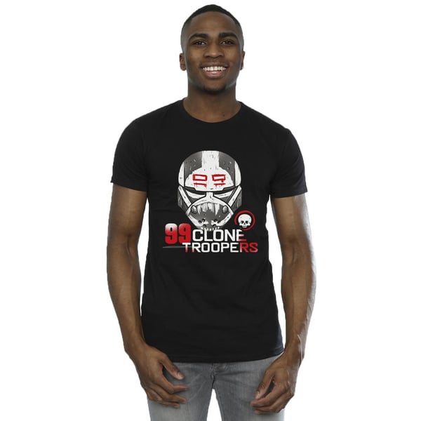 Star Wars Mens The Bad Batch 99 Clone Troopers T-Shirt
