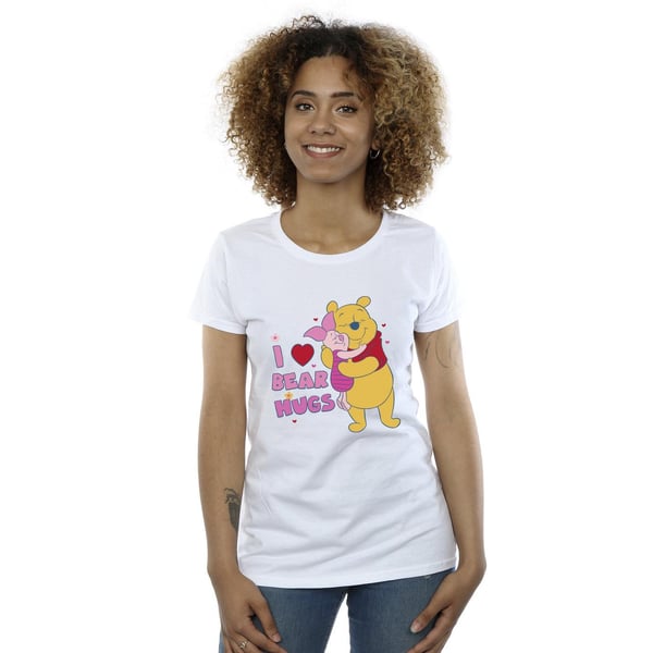 Disney Womens/Ladies Winnie The Pooh Mum Best Hugs Cotton T-Shirt