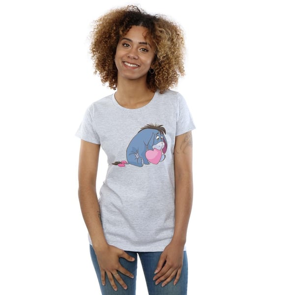 Disney Womens/Ladies Winnie The Pooh Eeyore Mouth Cotton T-Shirt