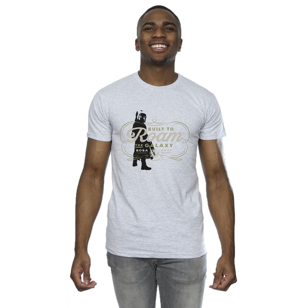Star Wars Mens The Book Of Boba Fett Built To Roam T-Shirt