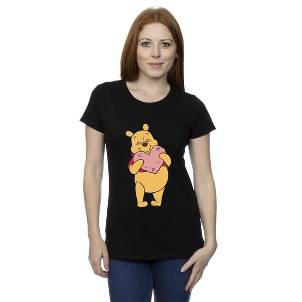 Disney Womens/Ladies Winnie The Pooh Heart Eyes Cotton T-Shirt