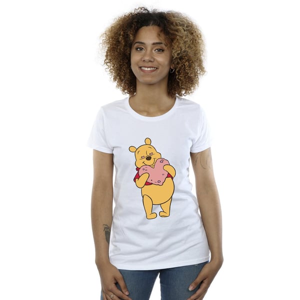 Disney Womens/Ladies Winnie The Pooh Heart Eyes Cotton T-Shirt