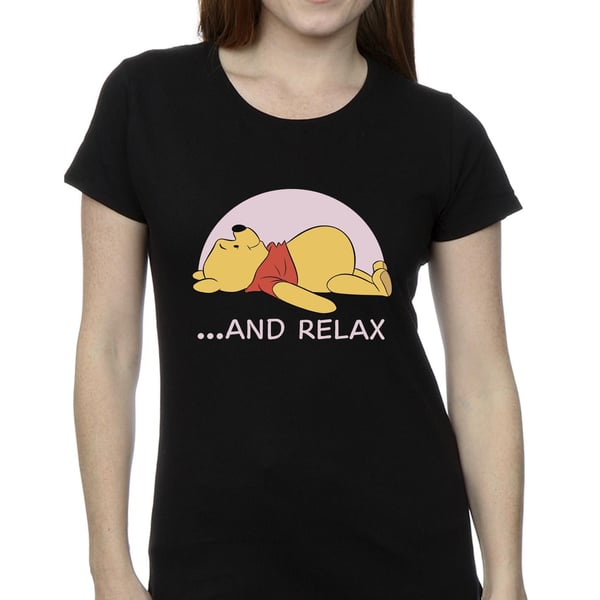 Disney Womens/Ladies Winnie The Pooh Relax Cotton T-Shirt