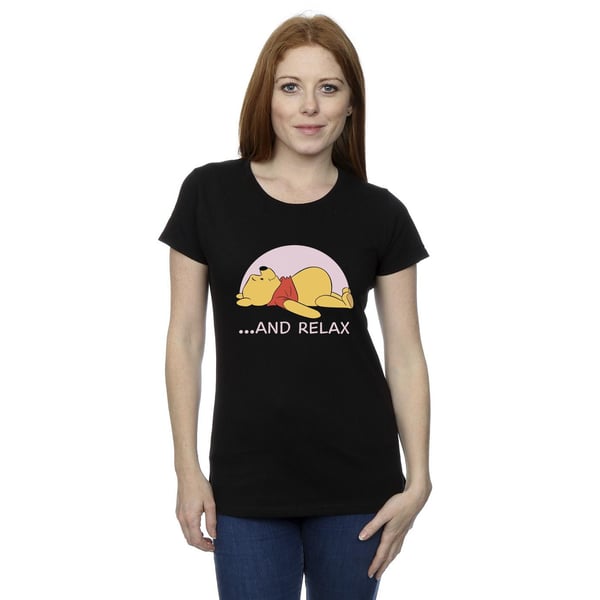 Disney Womens/Ladies Winnie The Pooh Relax Cotton T-Shirt