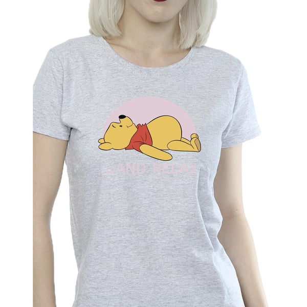 Disney Womens/Ladies Winnie The Pooh Relax Cotton T-Shirt