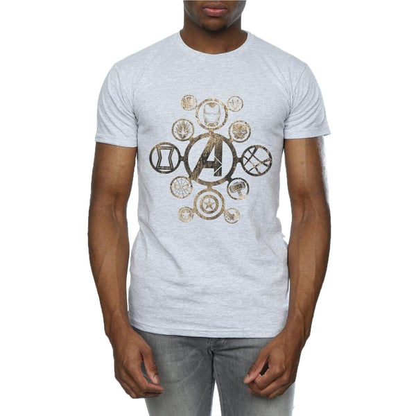 Avengers Infinity War Miesten Ikonit Puuvilla T-paita