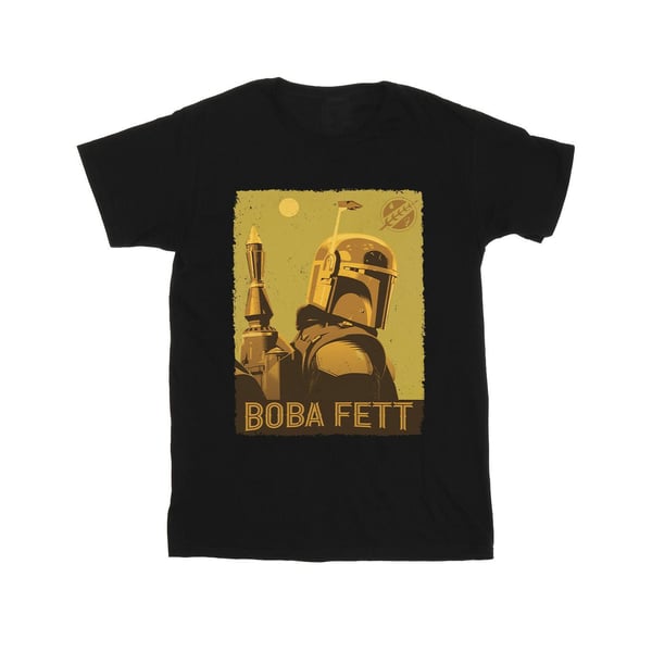 Star Wars Mens The Book Of Boba Fett Planetary Stare T-Shirt