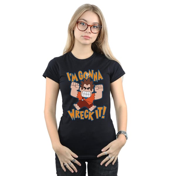 Disney Womens/Ladies Wreck It Ralph I´m Gonna Wreck It Cotton T-Shirt