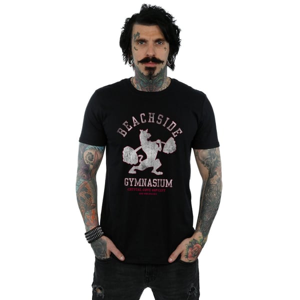 Scooby Doo Miesten Beachside Gymnasium T-paita
