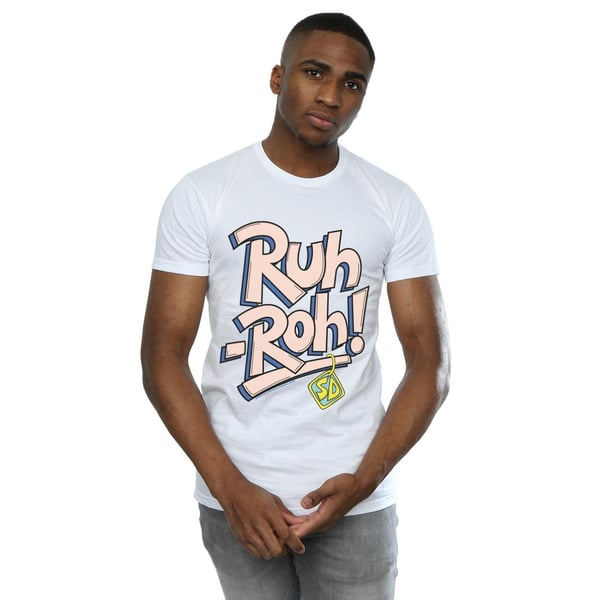 Scooby Doo Miesten Ruh-Roh Koirantunnus T-paita