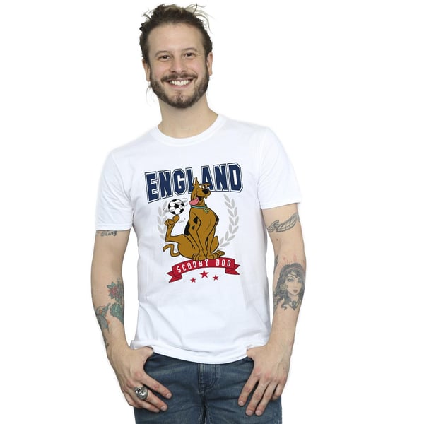 Scooby Doo Mens England Football T-Shirt