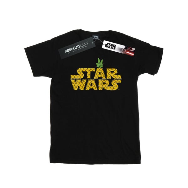 Star Wars Womens/Ladies Pineapple Logo Cotton Boyfriend T-Shirt