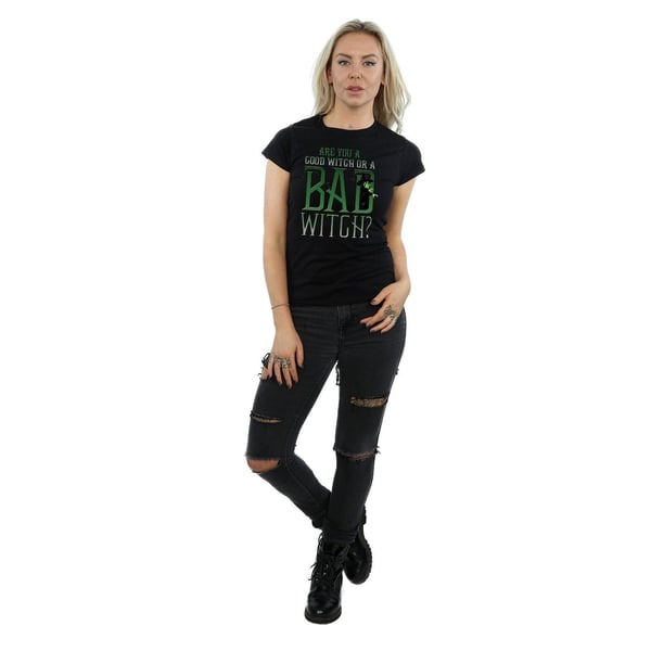 The Wizard Of Oz Womens/Ladies Good Witch Bad Witch Cotton T-Shirt